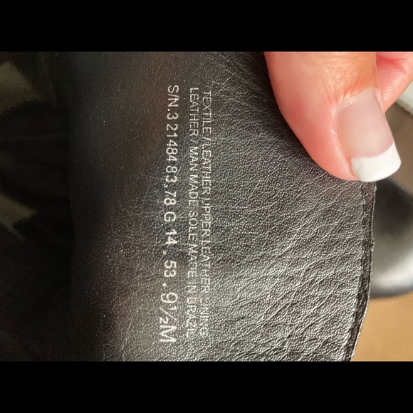 Authetic Tory Burch Broome combat boots 9.5 - Picture 9 of 10